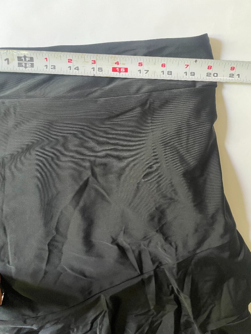 Halcurt Black Ruffle Skirt